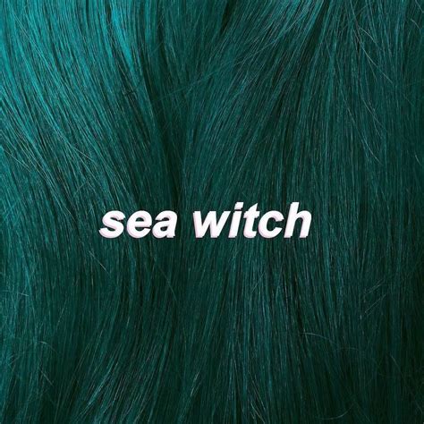 Lime crime sea witch on jet black hair